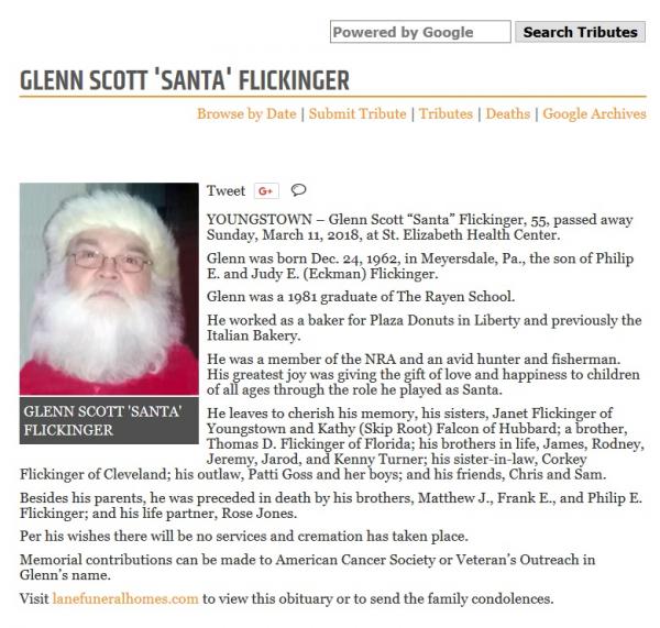 Glenn "flick" Flickinger