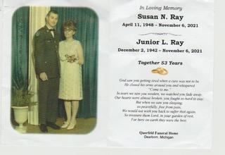 Susan Nancy Liskiewicz Ray